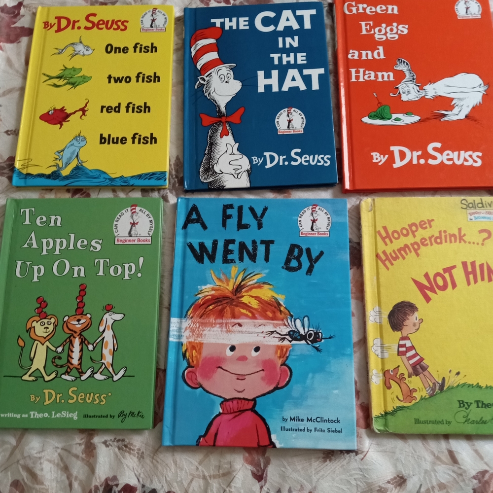 Dr. Seuss Books Six Hardcover Books